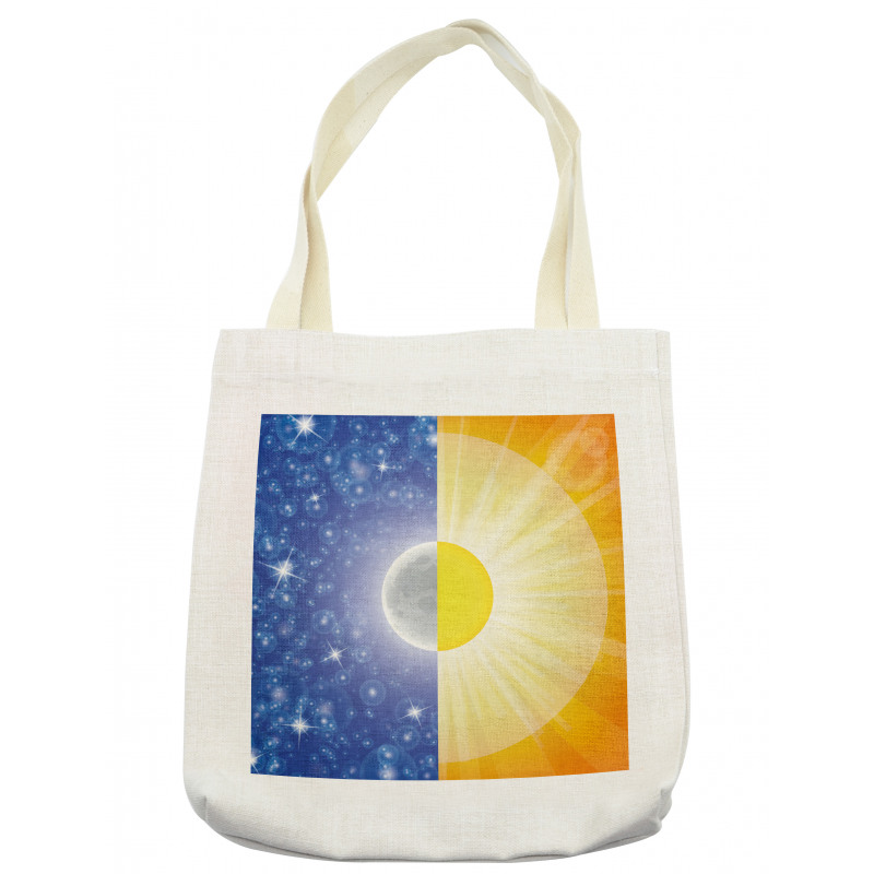 Sun Beams Sky Stars Tote Bag