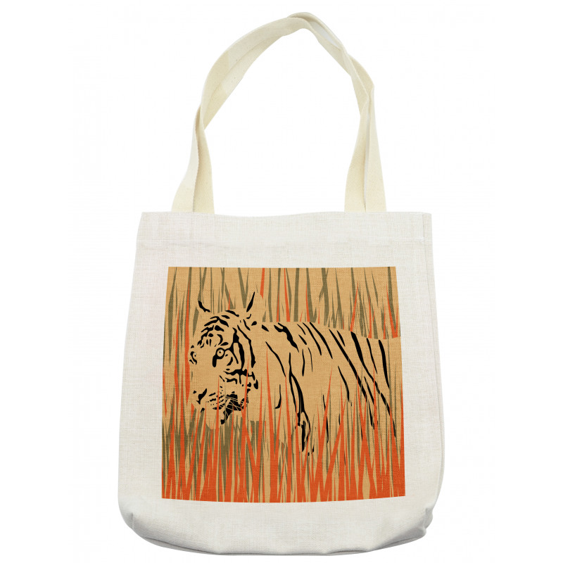 Tiger Jungle Tote Bag