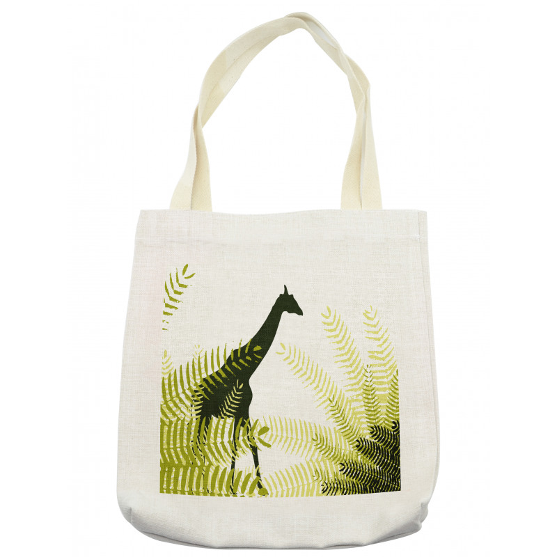 National Park Giraffe Tote Bag