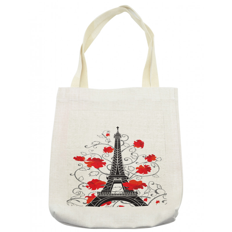 Romantic Paris Art Tote Bag