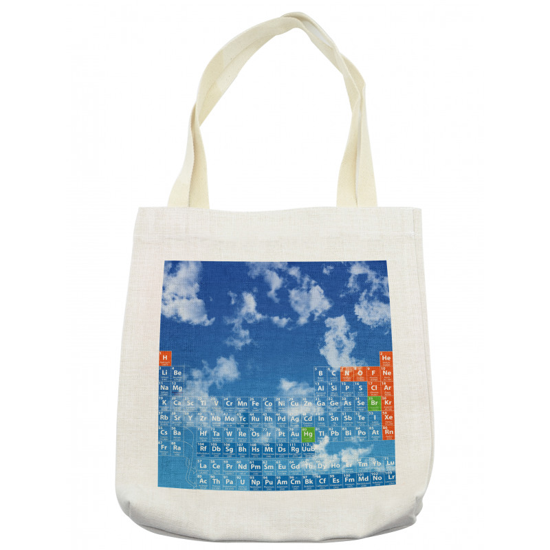 Clouds and Chemistry Tote Bag