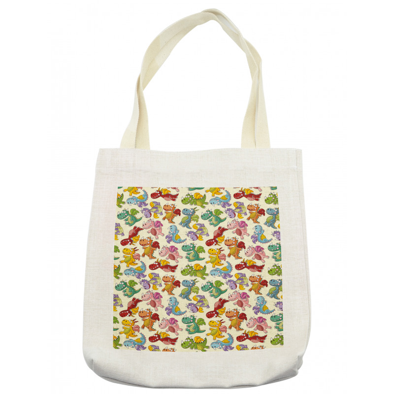 Happy Dinasours Tote Bag