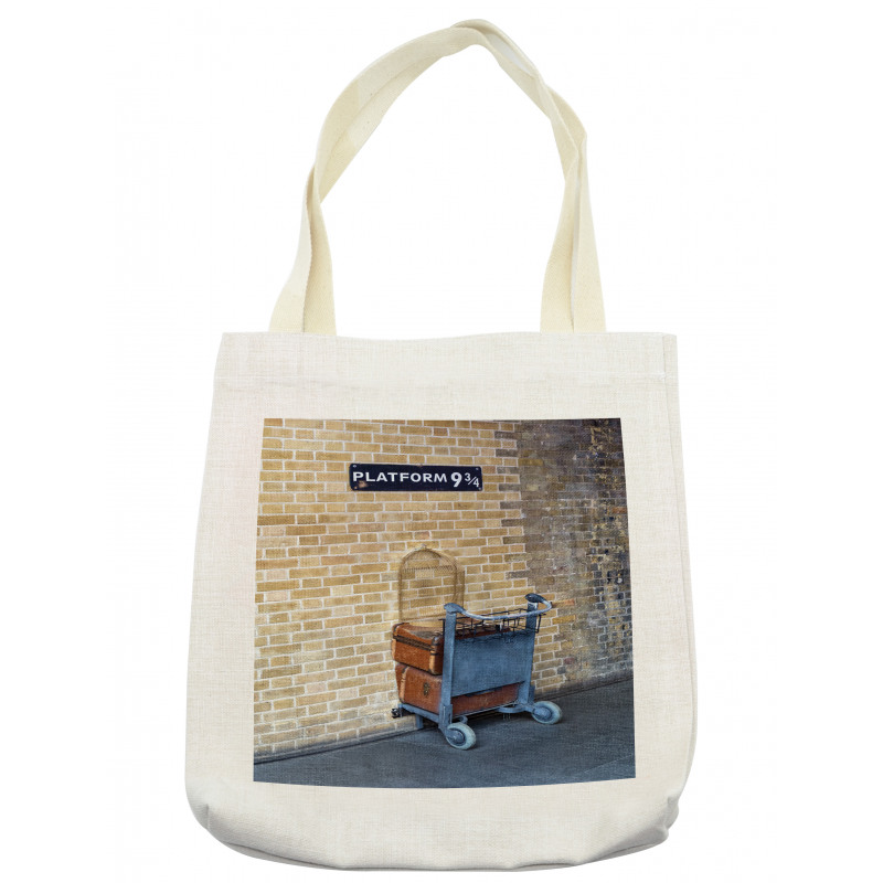 Secret Train Castle Way Tote Bag