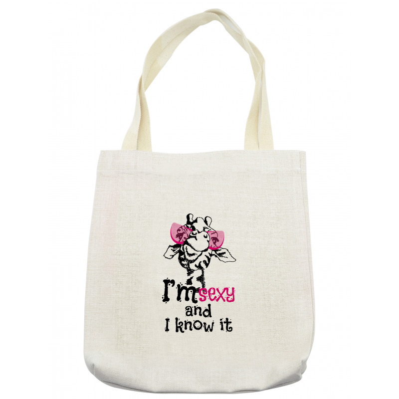 Funny Animal Fashion Tote Bag