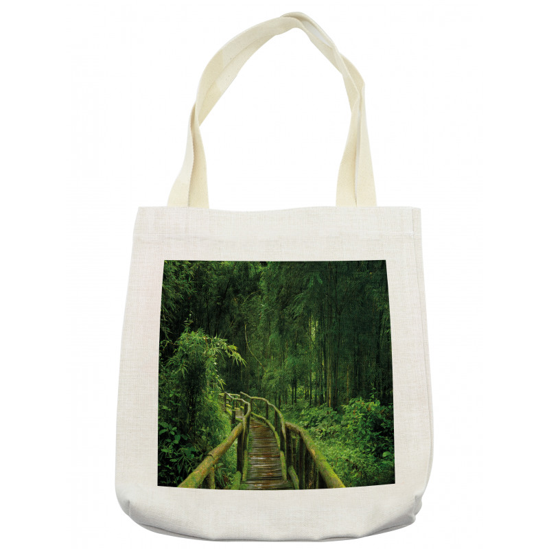 Tropical Thailand Forest Tote Bag