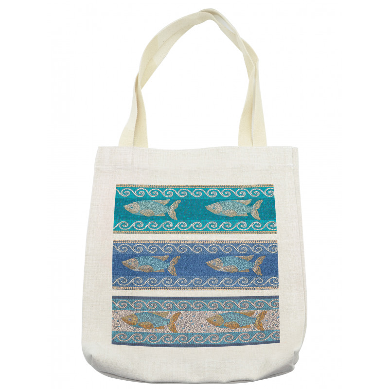 Marine Style Pattern Tote Bag