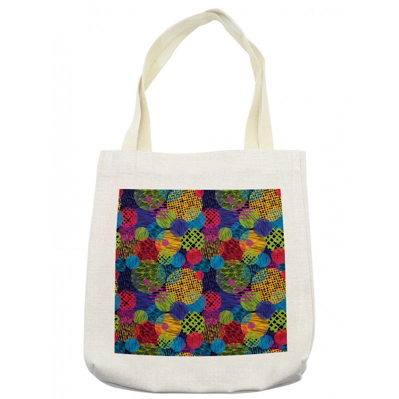 Geometric Sketchy Forms Tote Bag