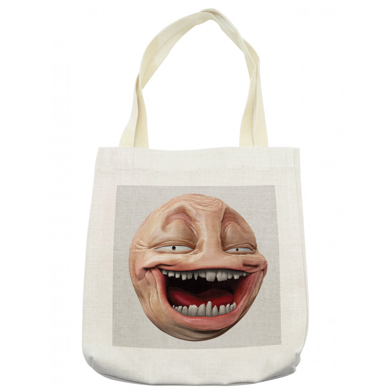 Poker Face Guy Meme Tote Bag