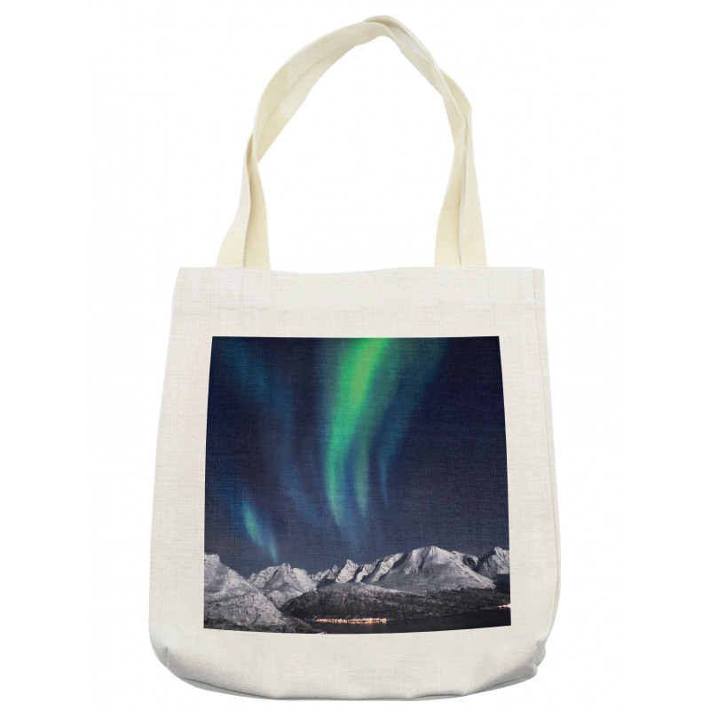 Northern Night Norway Solar Tote Bag