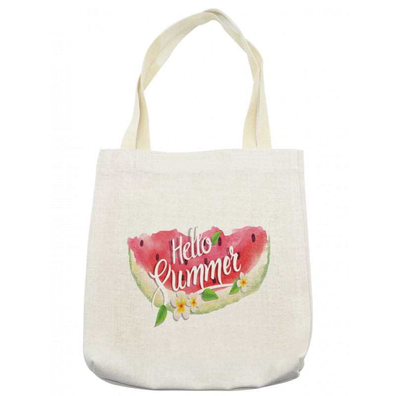 Summer Welcome Words Tote Bag