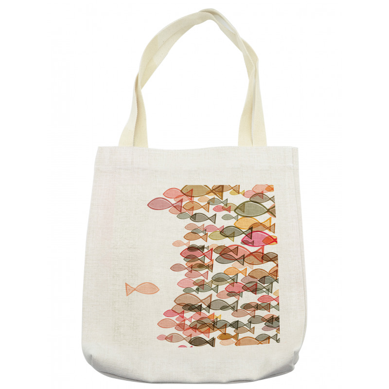 Flock Facing Others Tote Bag