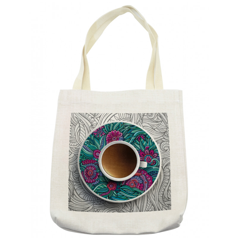 Coffee and Herbal Tea Tote Bag