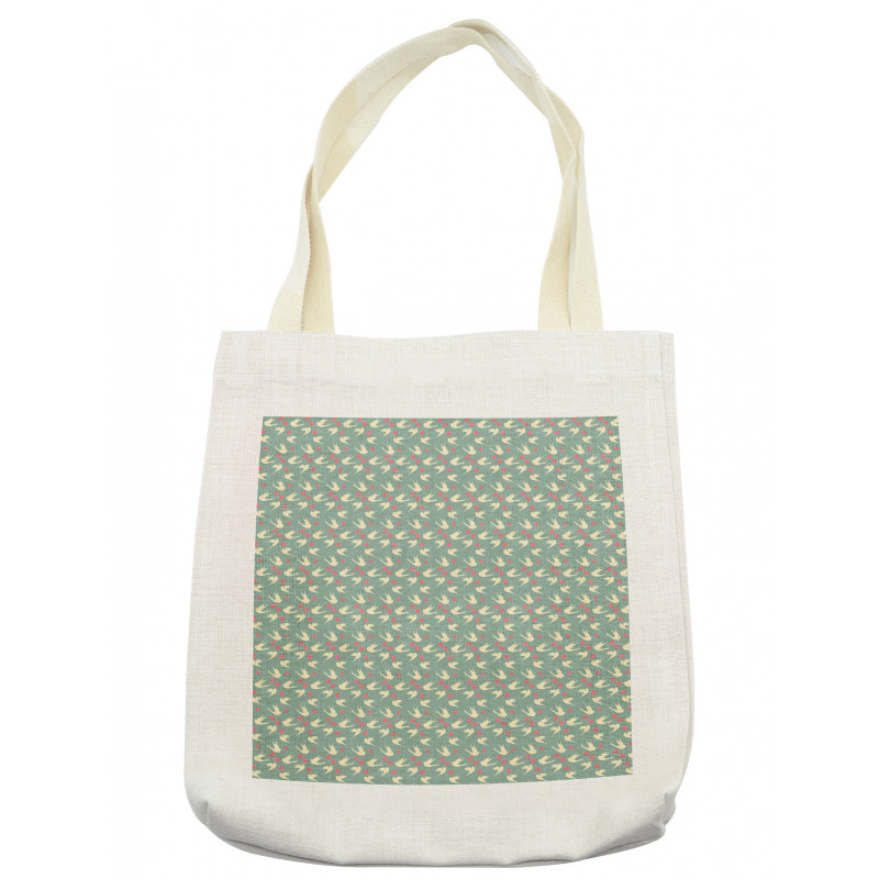 Birds Little Hearts Tote Bag