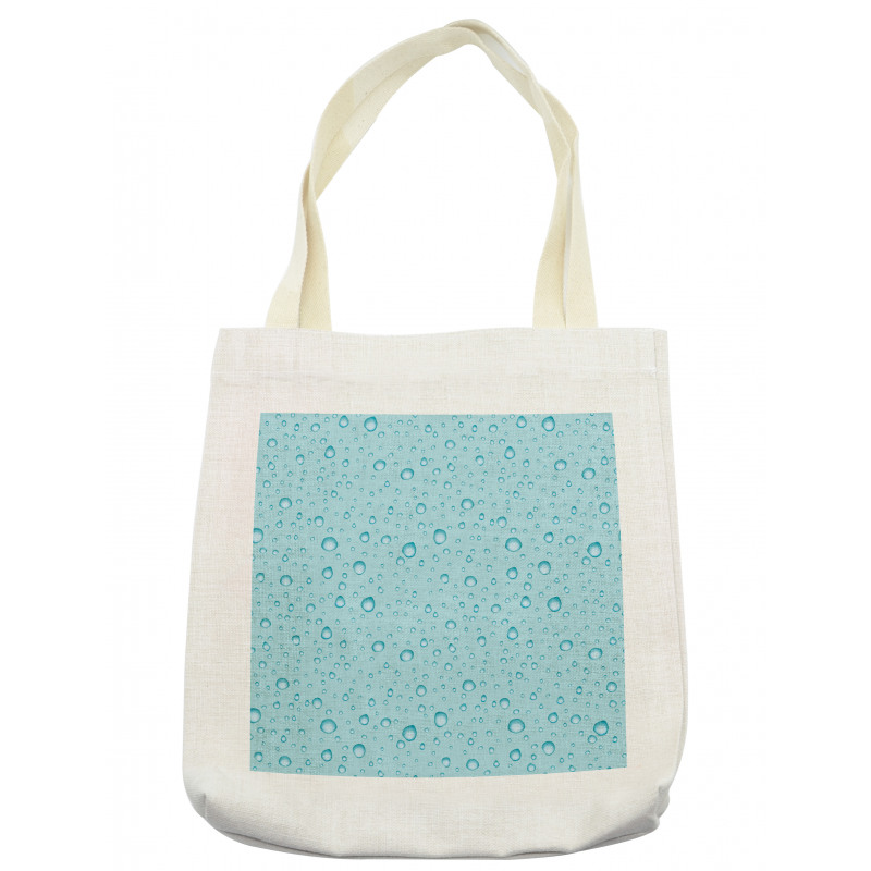 Water Drops Oceanic Naval Tote Bag