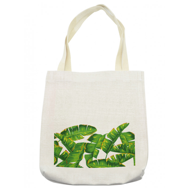 Vibrant Tropical Foliage Tote Bag