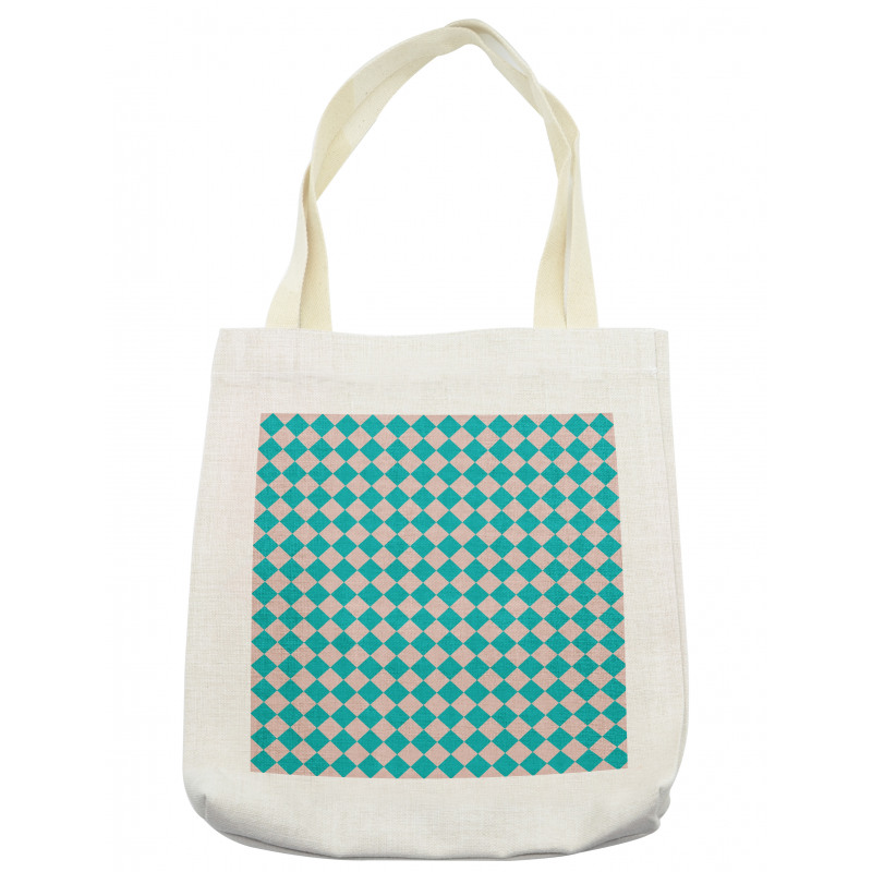 Retro Classical Tile Tote Bag