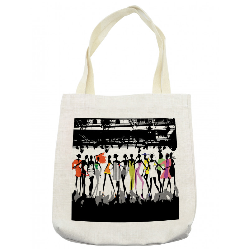 Modern Colorful Fashion Tote Bag