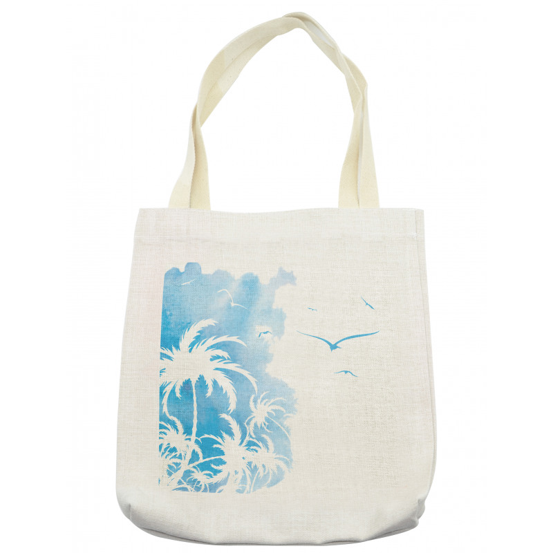 Island Palms Abstract Tote Bag