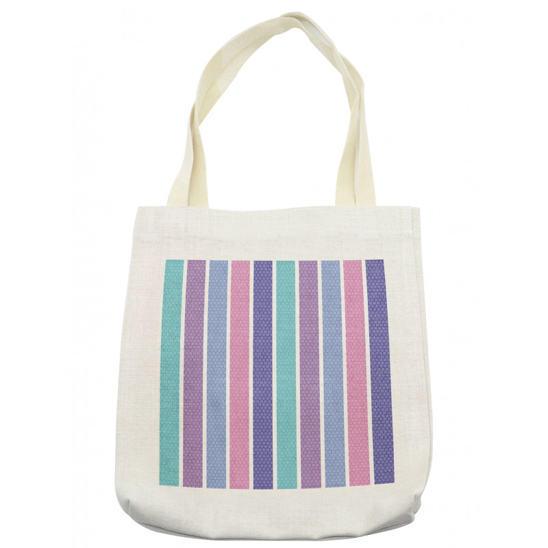 Polka Dot with Stripes Tote Bag