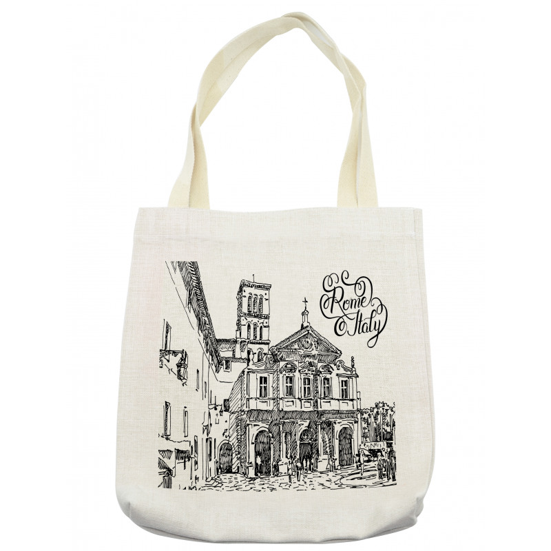 Scenery of Rome Tote Bag