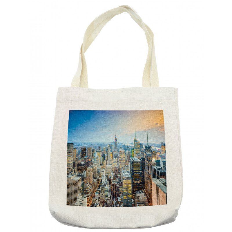 Aerial View New York City Tote Bag