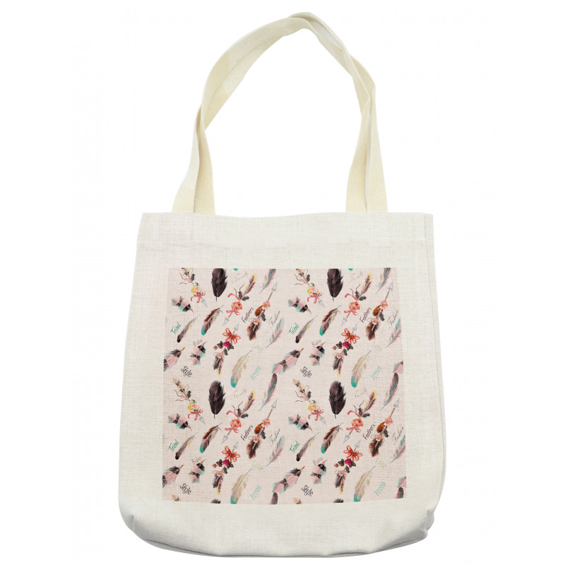 Fashion Feathers Tote Bag