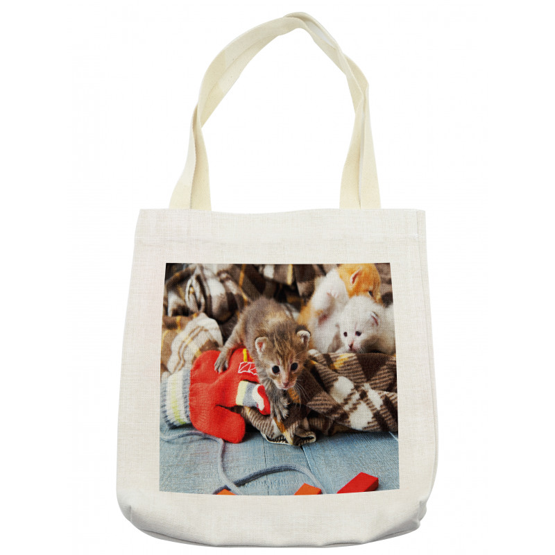 Kittens Mittens Baby Toys Tote Bag