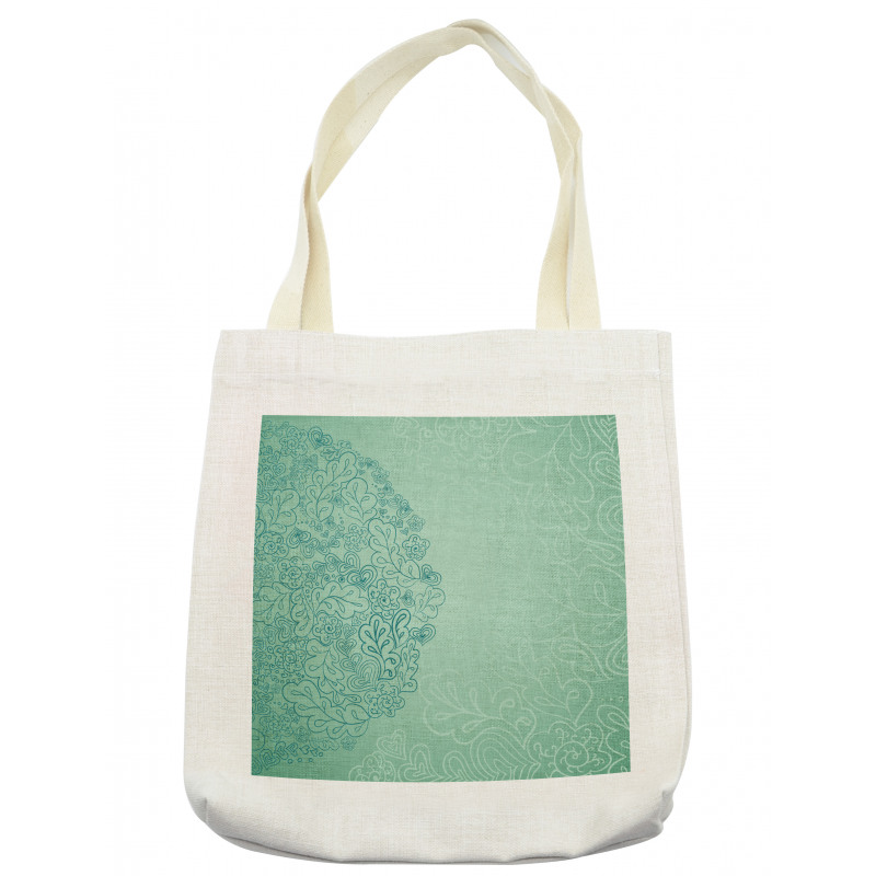 Mixed Leaves Botanical Tote Bag