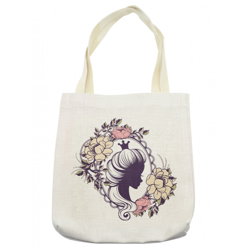 Princess Portrait Frame Tote Bag