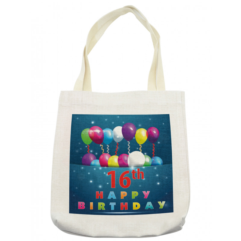16 Party Tote Bag