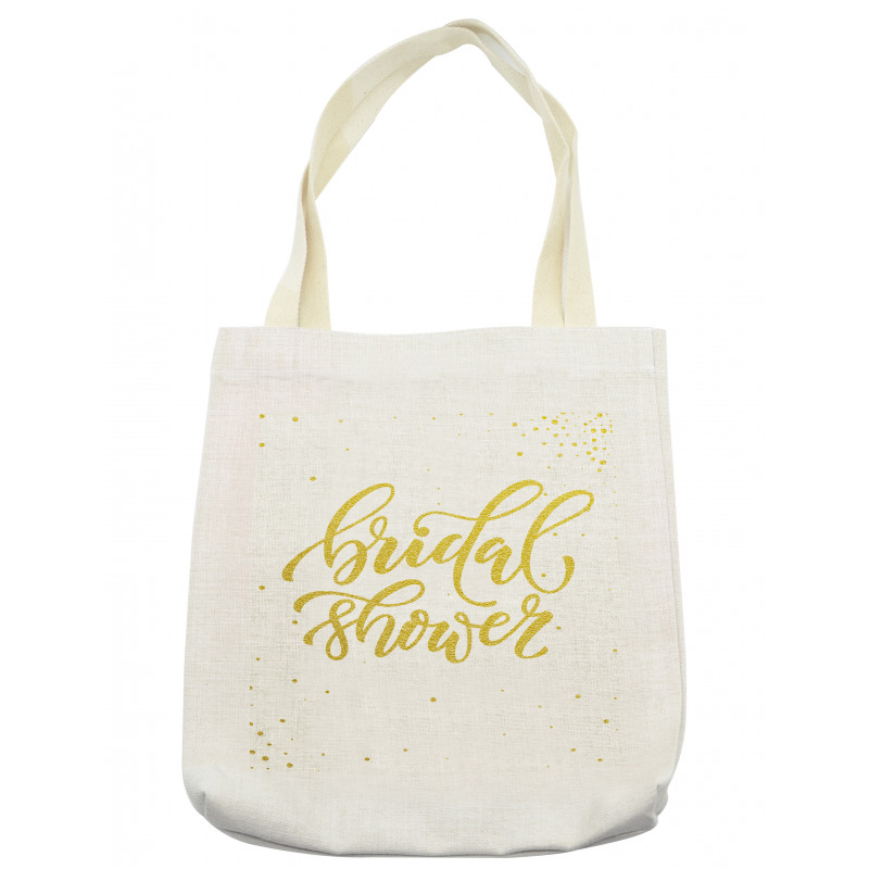 Bride Party Lettering Tote Bag