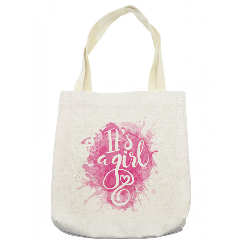 It's a Girl Baby Tote Bag