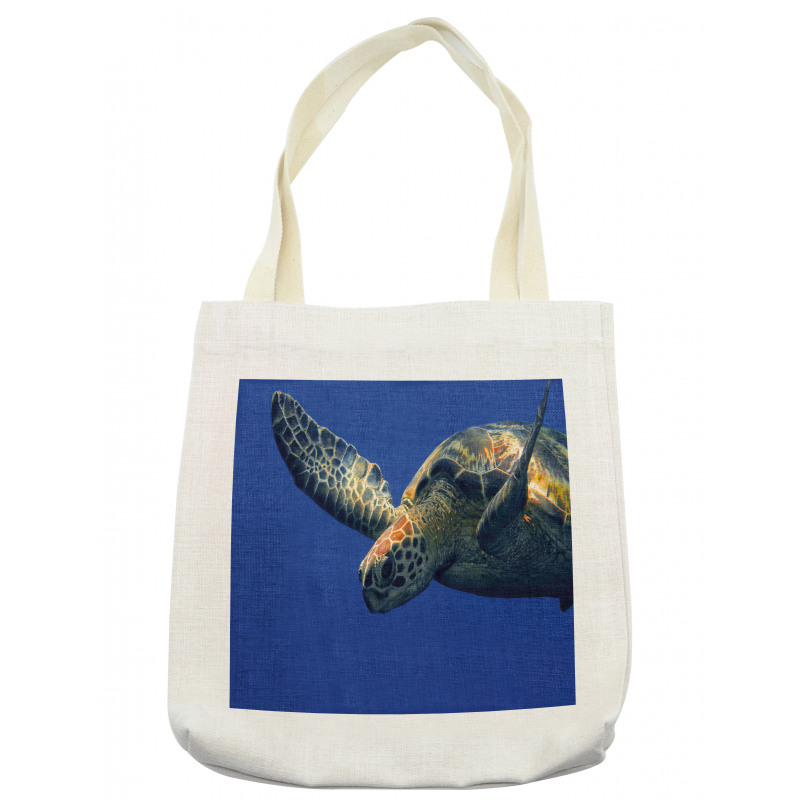 Sea Animal Swimming Tote Bag