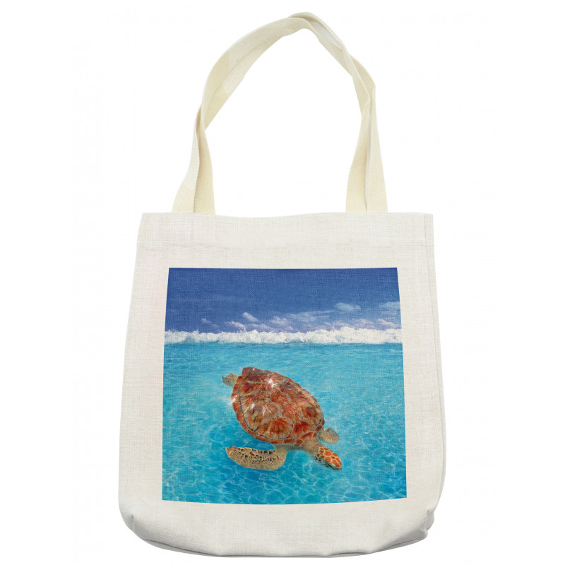 Chelonia Water Surface Tote Bag