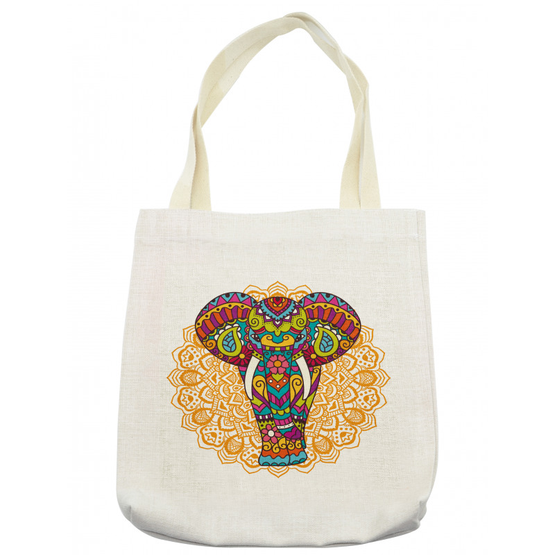 Ethnic Animal Tote Bag