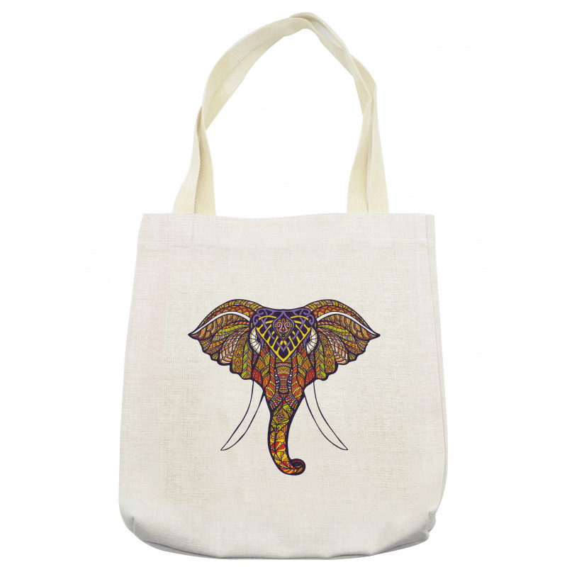 Tribal Colored Tote Bag