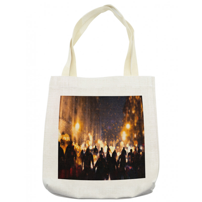 Burning Town Chaos Tote Bag