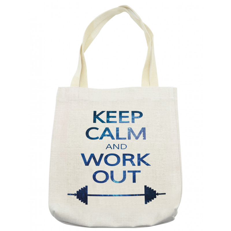 Keep Calm and Work Tote Bag