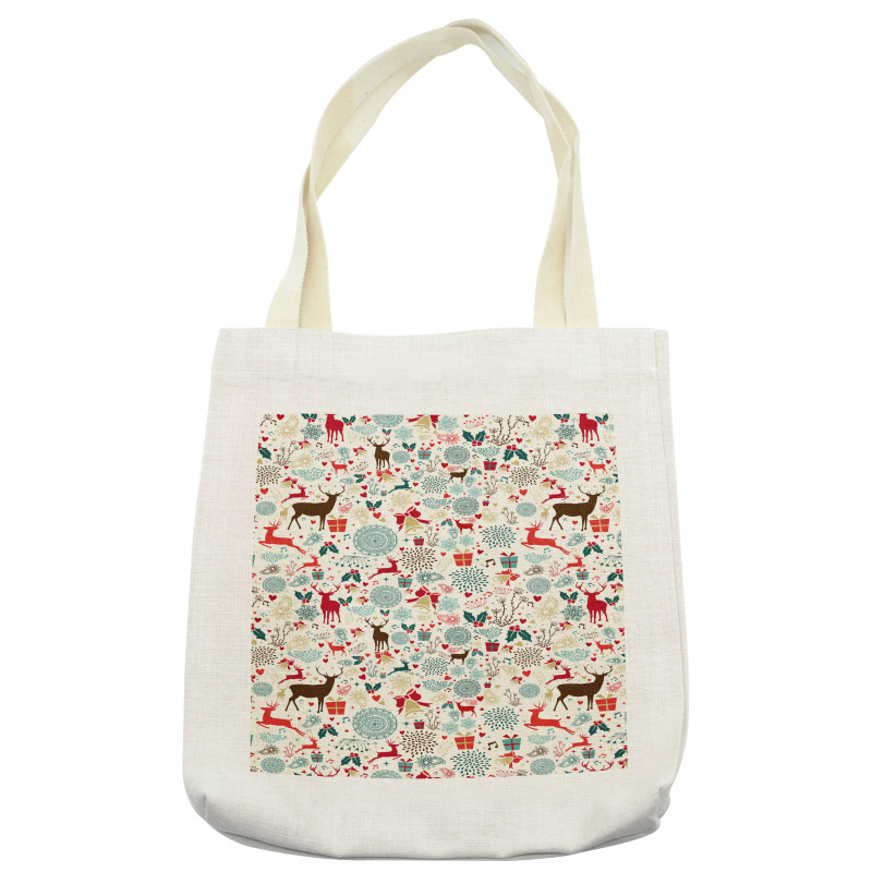 Vintage Xmas Tote Bag