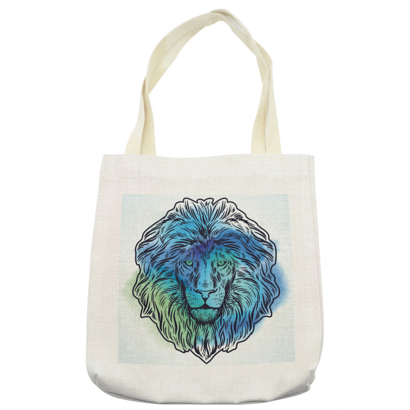 Portrait King of Forest Tote Bag