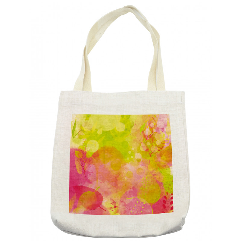 Spring Yard Watercolors Tote Bag