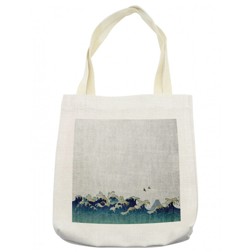 Aquatic Swirls Tote Bag