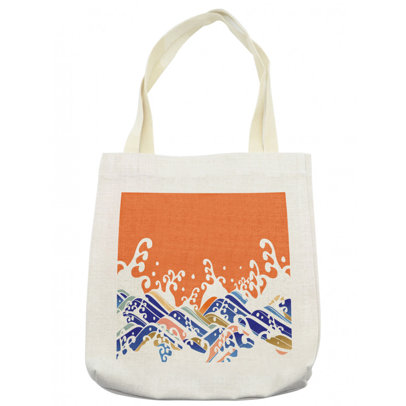 Vibrant Spindrift Tote Bag