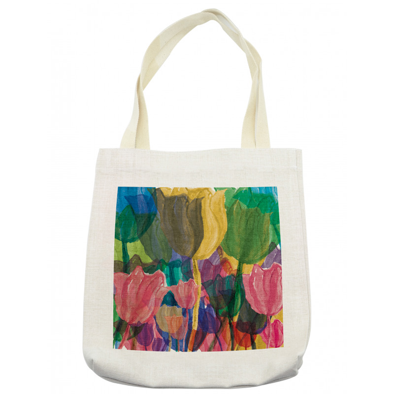 Watercolor Garden Art Tote Bag