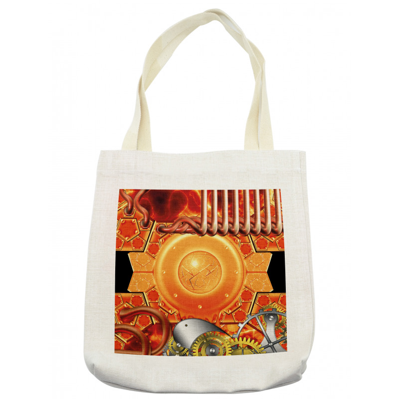 Retro Gear Technology Tote Bag