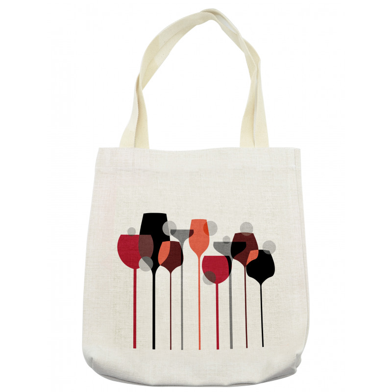 Abstract Glasses Tote Bag