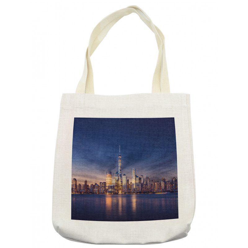 New York Skyline Evening Tote Bag