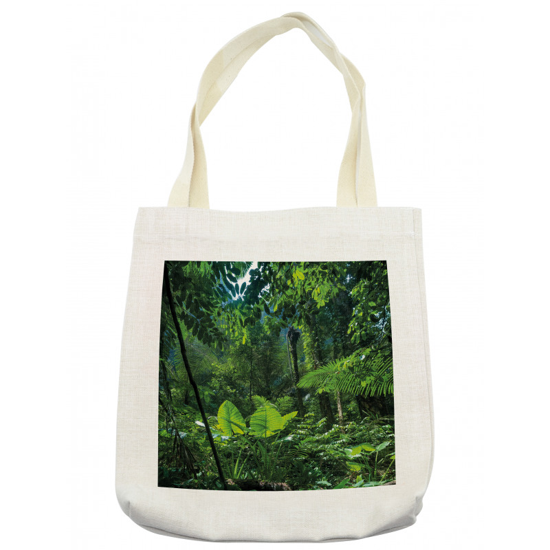 Green Untouched Nature Tote Bag