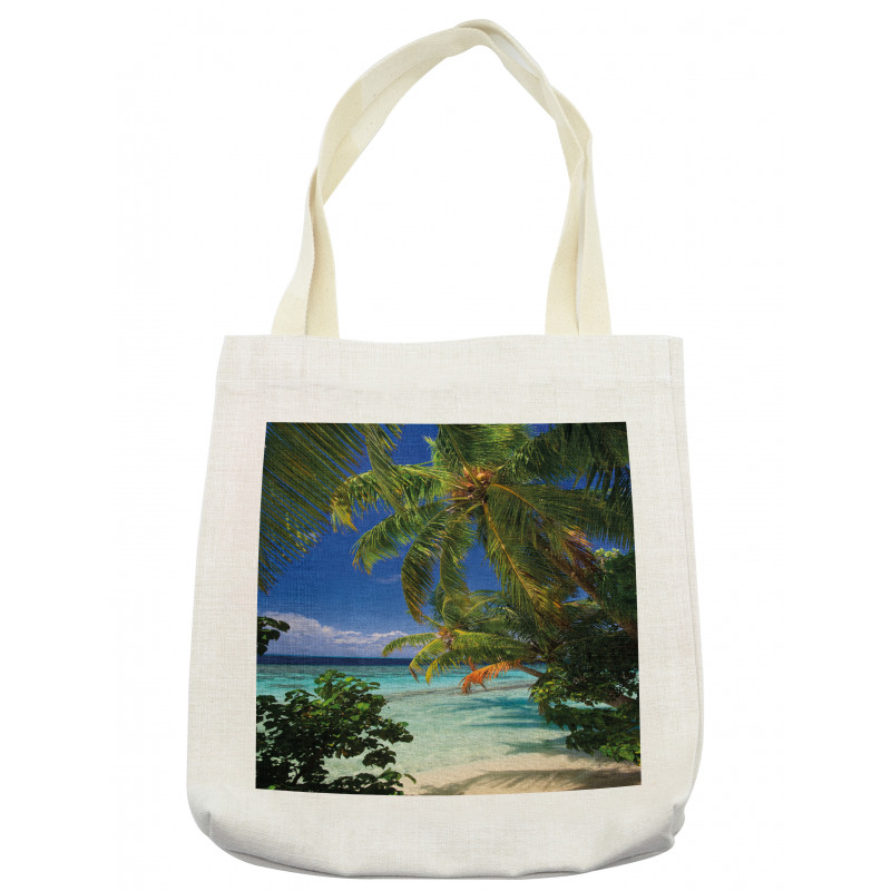 Maldives Palms Sky Tote Bag