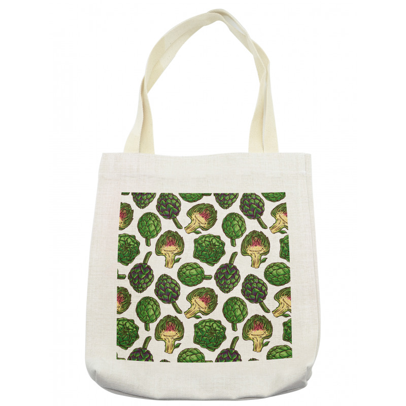 Healthy Foods Natural Tote Bag